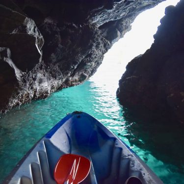 <May-September only> Sea kayaking experience around Ine’s “Blue Cave”